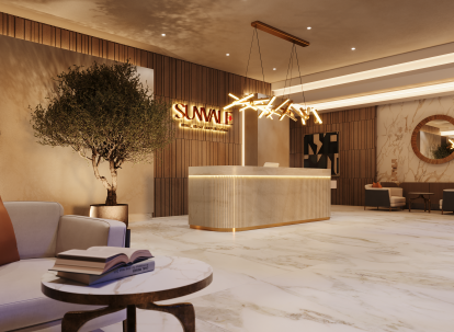 Premium lifestyle amenities at Sunvale Al Furjan apartments